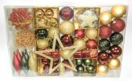 Набор елочных игрушек Многообразие 100 шт./уп.