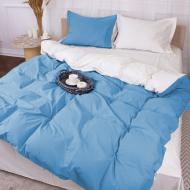 Комплект постельного белья MirSon Poplin Line 002+067 Maricel белый/синий