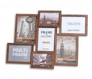Мультирамка Velista 15W-6012-3v 7 фото 13х18/10x15/15x21 см светло-коричневый