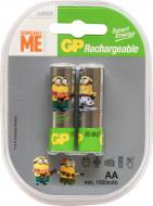 Аккумулятор GP Minions 100ААНСE-2GBE2 AA (пальчиковые) 2 шт.