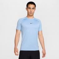Футболка Nike M NP BREATHE SLIM SS TOP HJ4055-422 р.L голубой
