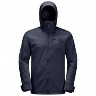 Вітрівка чоловіча демісезонна Jack Wolfskin DESERT WIND JACKET M 1306411-1010 р.L темно-синя