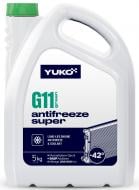 Антифриз YUKO Antifreeze Super G11 - 40°С 5 л зеленый