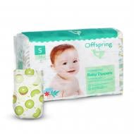 Подгузники Offspring Hairykiwi S 3-6 кг 48 шт.