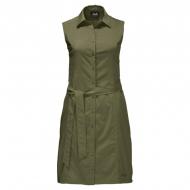 Платье Jack Wolfskin SONORA DRESS 1503991-4092 р.L зеленый