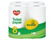 Туалетная бумага Ecolo двухслойная 8 шт.