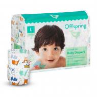 Подгузники Offspring Meow The Cat L 9-15 кг 36 шт.