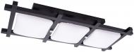 Люстра потолочная Altalusse 3x40 Вт E27 хром/венге INL-3092C-03 Chrome & Dark wen