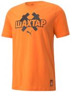Футболка Puma FCSD FtblCore Wording Tee 76412201 р.2XL оранжевый