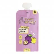 Пюре фруктовое Mark&Mart Запеченное яблочко и сливка