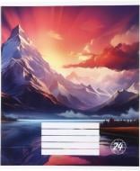 Тетрадь школьная Landscape_26 24 листа в клетку Nota Bene