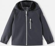 Куртка для мальчиков Reima Softshell Vantti р.92 темно-серый 5100009C-9780