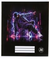 Тетрадь школьная Neon movement_26 36 листов клетка Nota Bene Тетрадь школьная Neon movement_26 36 листов клетка Nota Bene