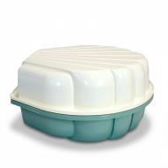 Песочница-бассейн Doloni Toys Мушля кремовая/мятная 01236/08 Песочница-бассейн Doloni Toys Мушля кремовая/мятная 01236/08