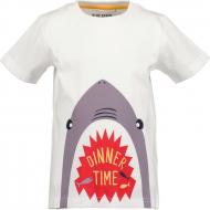 Футболка для мальчиков Blue Seven Акула р.98 белый 802263 X * 98