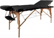 Массажный стол inSPORTline Japane 3-Piece Wooden черный (9408-5)