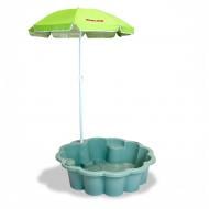Песочница-бассейн Doloni Toys Цветок с зонтиком 01235/08 Песочница-бассейн Doloni Toys Цветок с зонтиком 01235/08