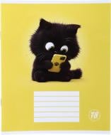 Тетрадь школьная Cat 18 листов в клетку Nota Bene