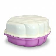 Песочница Doloni Toys Мушля кремовая/светло-розовая 01236/10 Песочница Doloni Toys Мушля кремовая/светло-розовая 01236/10