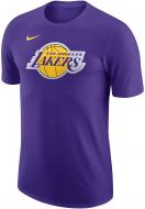 Футболка Nike LAL M NK ES LOGO1 SS TEE FJ0243-504 р.L фиолетовый Футболка Nike LAL M NK ES LOGO1 SS TEE FJ0243-504 р.L фиолетовый