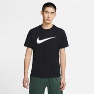 Футболка Nike M NSW TEE ICON SWOOSH DC5094-010 р.L черный