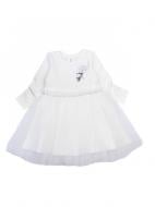Платье Luna Kids с фатином р.122 молочный