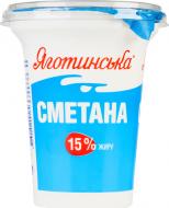 Сметана Яготинське 15%