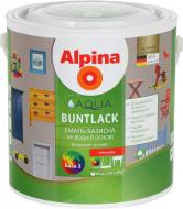 Емаль Alpina акрилова Aqua Buntlack GL B3 база під тонування глянець 2,35 л