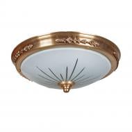 ВИТРИНА! Люстра потолочная Фабрика Світла НПБ 27-2х40-122 Легенда 2x40 Вт G9 латунь