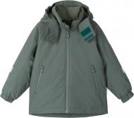 Куртка унисекс Reima Reimatec Reili р.92 темно-зеленый 5100140A-8510