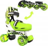 Роликові ковзани Neon Combo NC47G4 р. 34-37 веселка