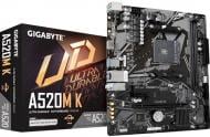 Материнская плата Gigabyte A520M K (Socket AM4, AMD A520, micro ATX)