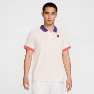 Футболка Nike M NKCT HERITAGE POLO FQ2101-110 р.M бежевий