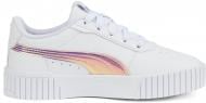 Кроссовки для девочек демисезонные Puma CARINA 2.0 HOLO PS 38798701 р.34,5 белые Кроссовки для девочек демисезонные Puma CARINA 2.0 HOLO PS 38798701 р.34,5 белые