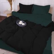 Комплект постельного белья MirSon Poplin Line 091+099 Ferdinand черный/изумрудный