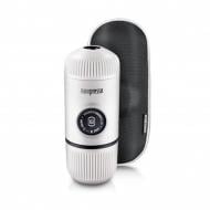 Кавоварка портативна Wacaco Nanopresso біла з чохлом, механічна, для меленої кави