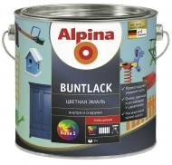 Емаль Alpina алкідна Buntlack GL RAL3000 вогненно-червоний глянець 0,75 л