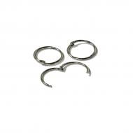 Кольца металлические Agent для переплета 32 мм (1 1/4") серебро 100 шт.