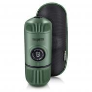 Кавоварка портативна Wacaco Nanopresso зелена з чохлом, механічна, для меленої кави