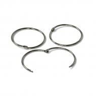 Кільця металеві Agent для брошурування 50 мм (2") срібло 50 шт.