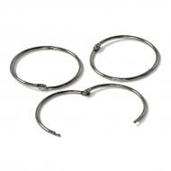 Кольца металлические Agent для переплета 60 мм (2 3/8") серебро 25 шт.