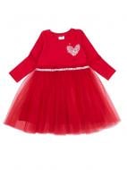 Платье Luna Kids с фатином р.116 красный