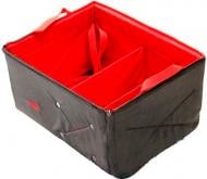 Ящик органайзер складной для автомобиля Фолдин ТрендБай 1063 серый с красным