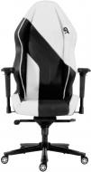 Крісло GT Racer X-3102 Wave Black/White чорно-білий Крісло GT Racer X-3102 Wave Black/White чорно-білий
