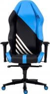 Кресло GT Racer X-3104 Wave Black/Blue черно-синий