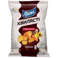 Чипсы Люкс со вкусом лисичек Волнистые м/у 125г