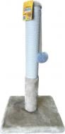 Когтеточка-столбик Cristel хлопчатобумажная лента 30х30х53 см бежевый