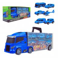 Автовоз Автопром Трейлер с машинками 8081A Автовоз Автопром Трейлер с машинками 8081A