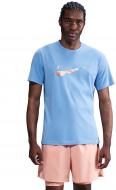 Футболка Nike M NK DF TEE LAVA SWOOSH IB7341-412 р.M голубой Футболка Nike M NK DF TEE LAVA SWOOSH IB7341-412 р.M голубой