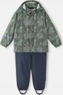 Куртка від дощу унісекс Reima Vesi р.122 темно-зелений 5100025A-8925